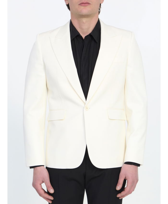 SAINT LAURENT - Wool gabardine jacket