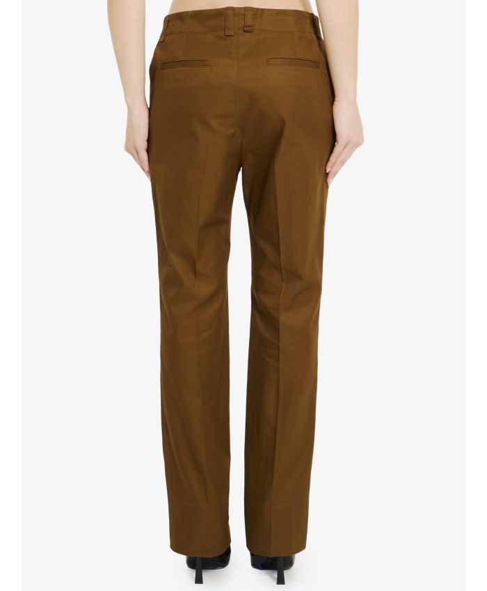 SAINT LAURENT - Pants in cotton twill