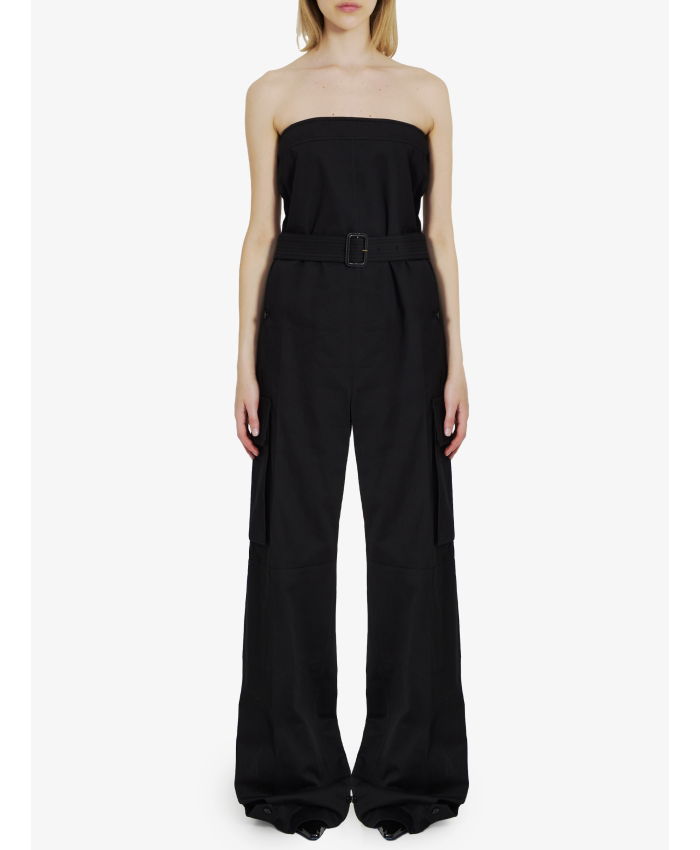 SAINT LAURENT - Cassandre bustier jumpsuit