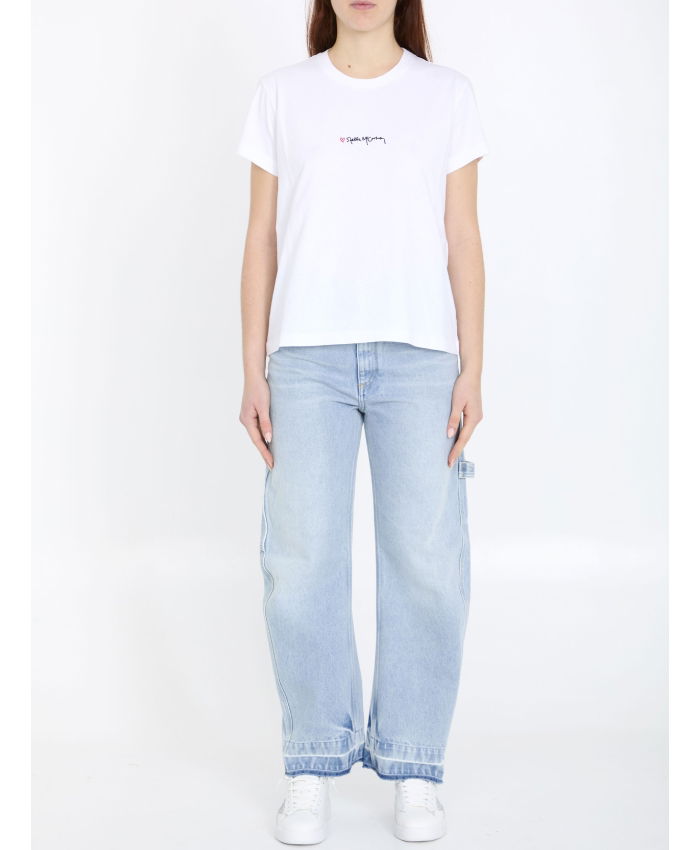 STELLA MCCARTNEY - Embroidered t-shirt