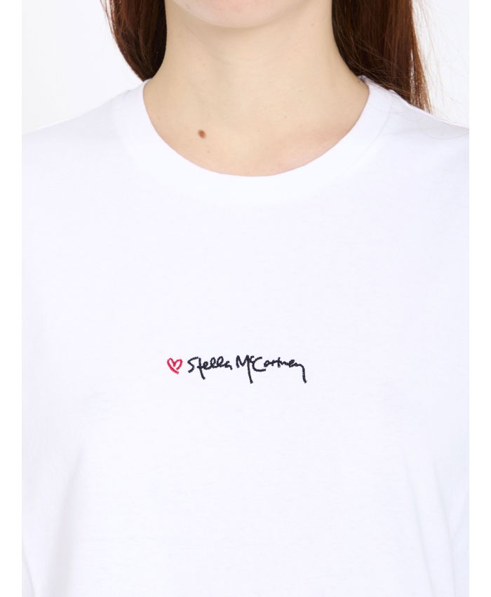 STELLA MCCARTNEY - Embroidered t-shirt