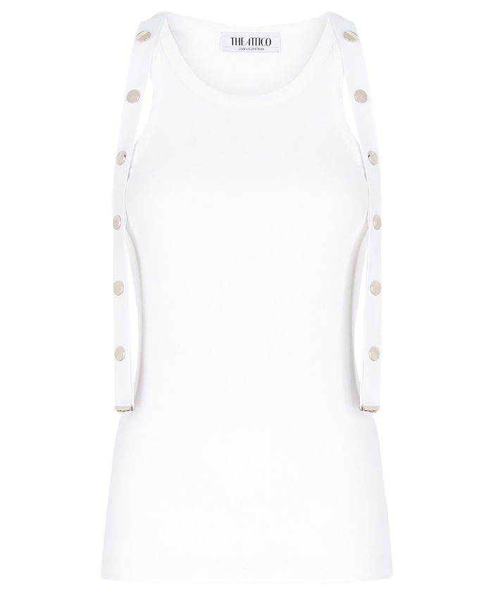 THE ATTICO - Snap-button tank top