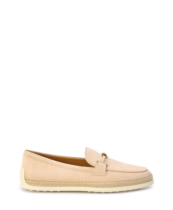 TOD'S - Suede loafers