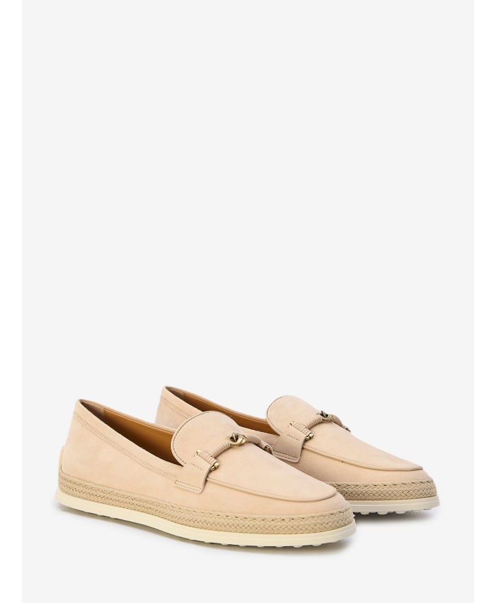 TOD'S - Suede loafers