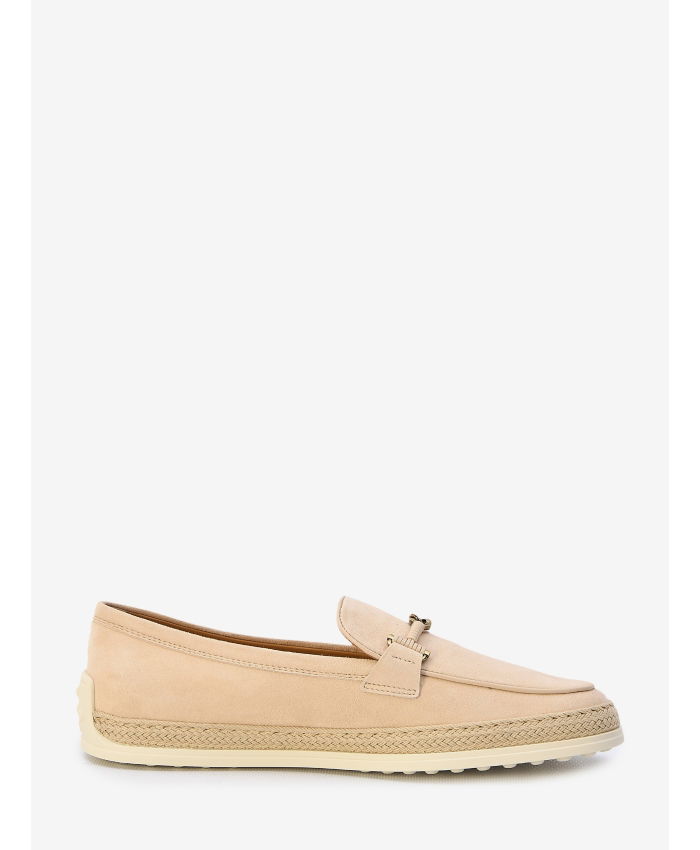 TOD'S - Suede loafers