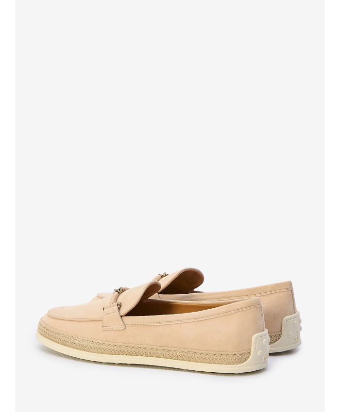 TOD'S - Suede loafers