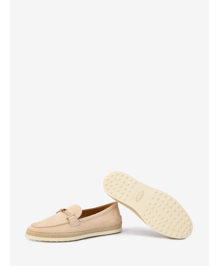 TOD'S - Suede loafers