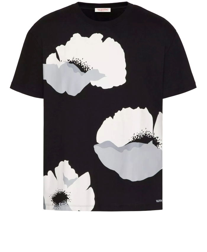 VALENTINO GARAVANI - Valentino Flower Portrait t-shirt