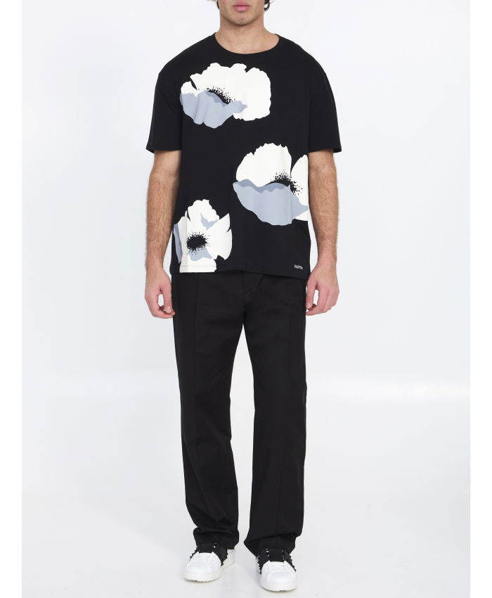 VALENTINO GARAVANI - Valentino Flower Portrait t-shirt