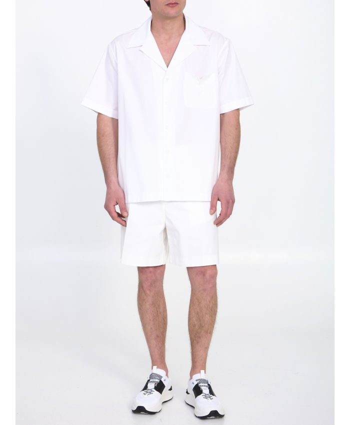 VALENTINO GARAVANI - Bermuda shorts with V Detail