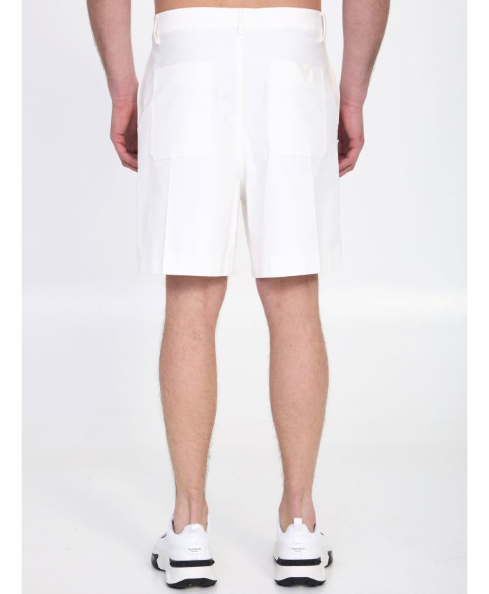 VALENTINO GARAVANI - Bermuda shorts with V Detail