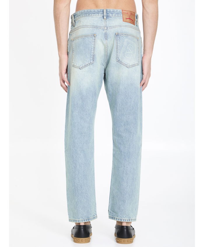 VALENTINO GARAVANI - Jeans with VLogo Signature