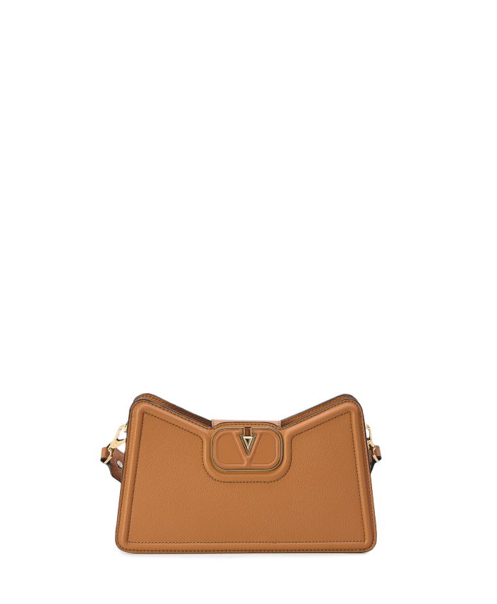 VALENTINO GARAVANI - VLogo Leather shoulder bag