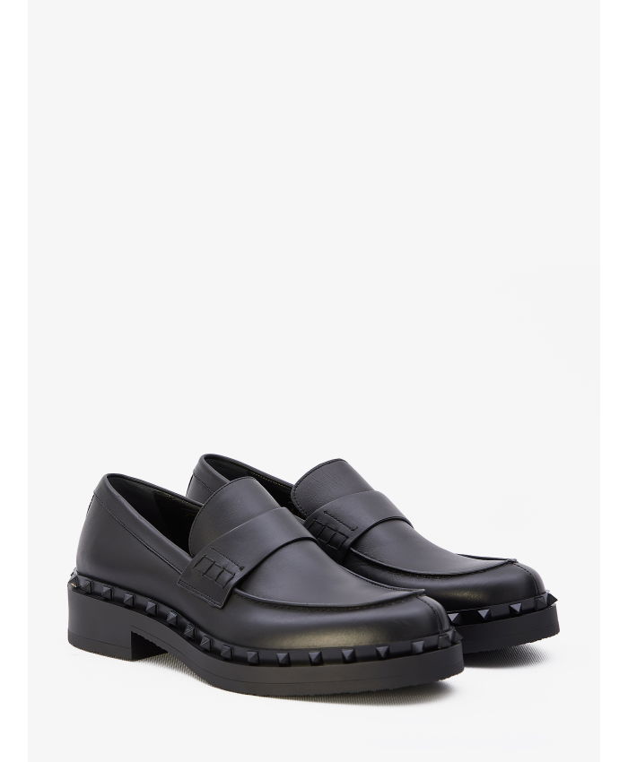 VALENTINO GARAVANI - Rockstud M-Way loafers