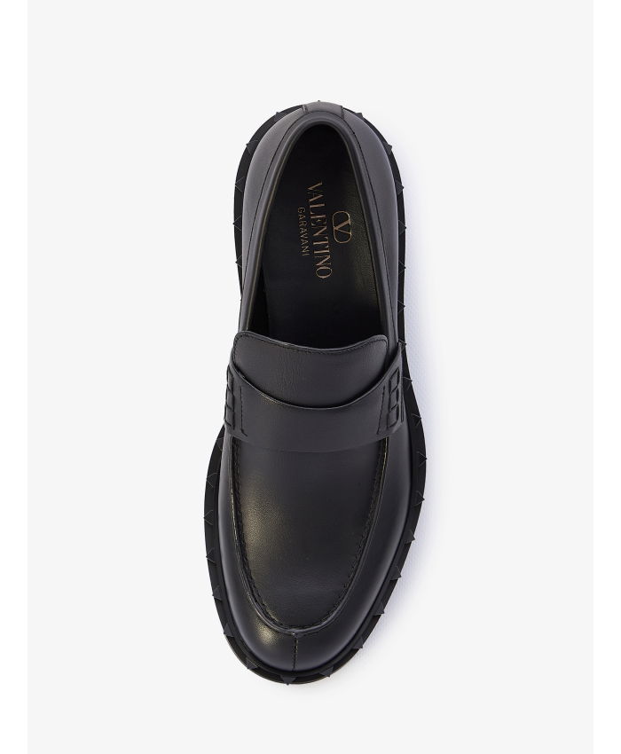 VALENTINO GARAVANI - Rockstud M-Way loafers