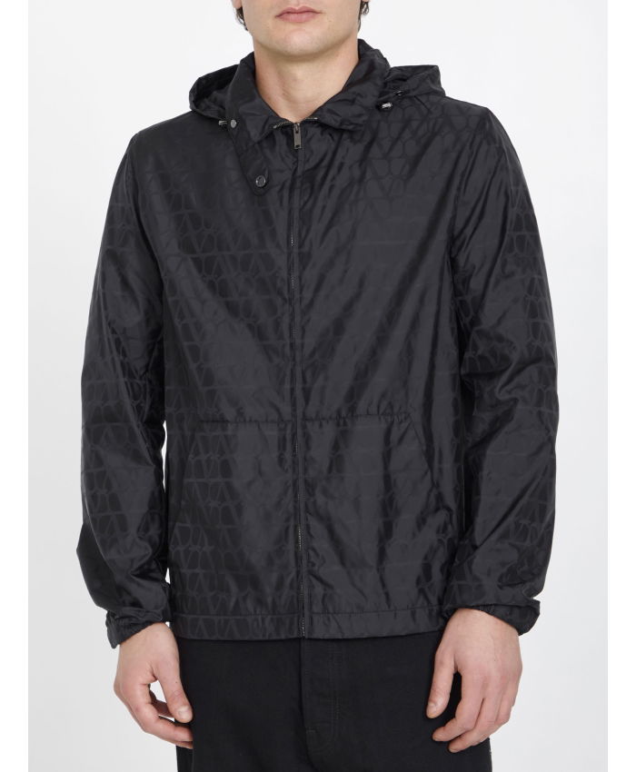 VALENTINO GARAVANI - Toile Iconographe nylon windbreaker