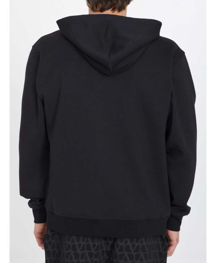 VALENTINO GARAVANI - Hoodie with Toile Iconographe hood