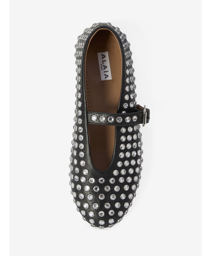 ALAIA - Ballerinas with rhinestones