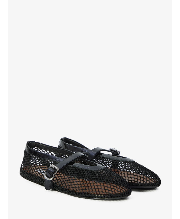 ALAIA - Fishnet ballerinas