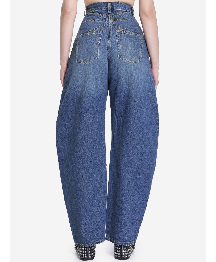 ALAIA - Barrel-leg jeans