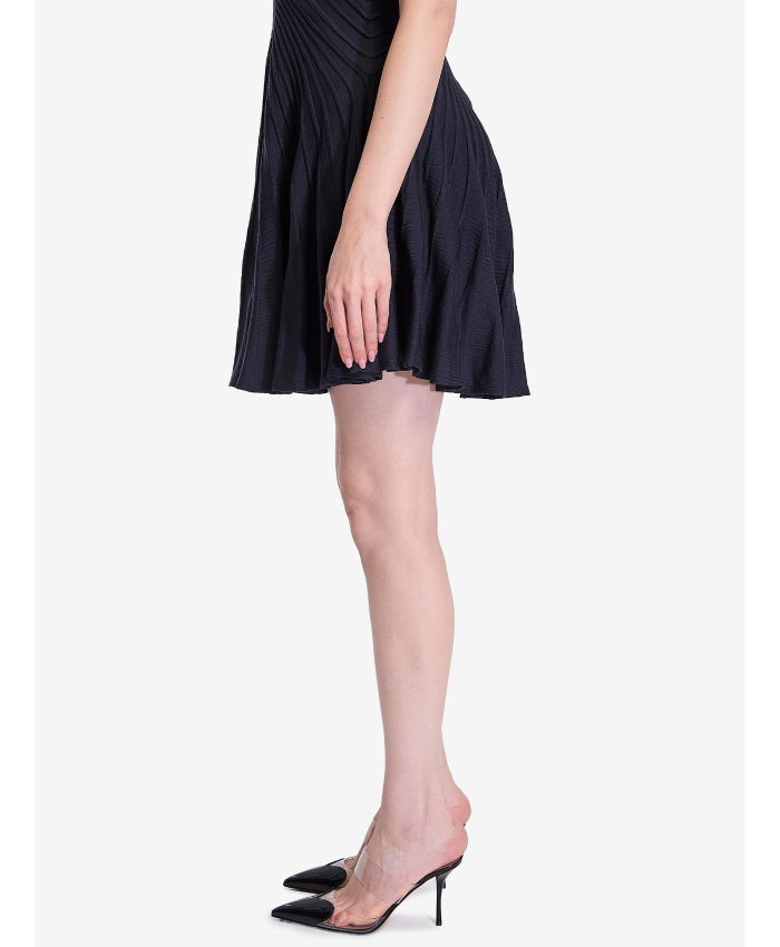 ALAIA - Textured knit mini dress