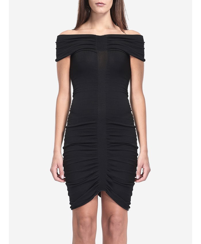 ALEXANDER WANG - Off-the-shoulder dress with ruches