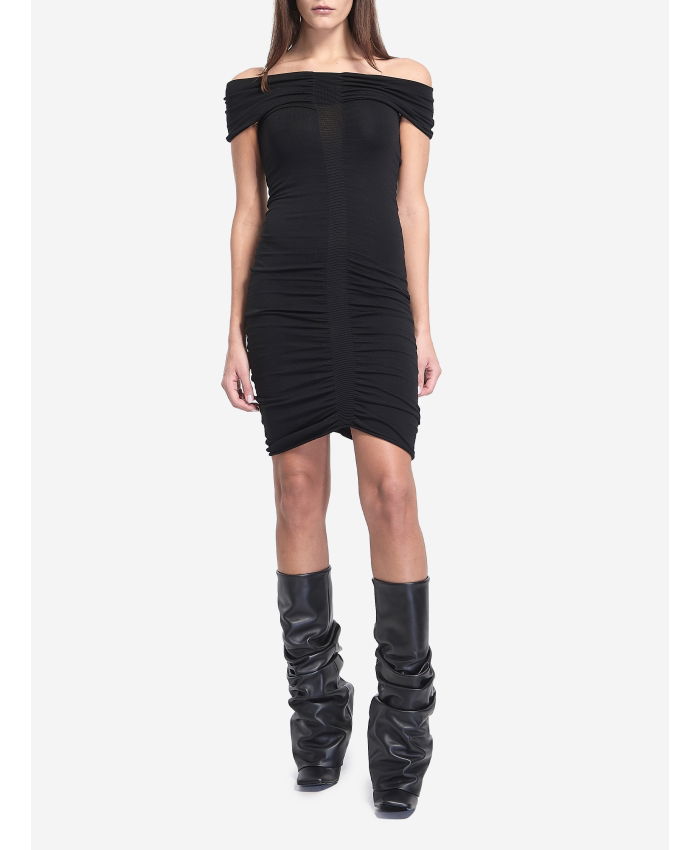 ALEXANDER WANG - Off-the-shoulder dress with ruches