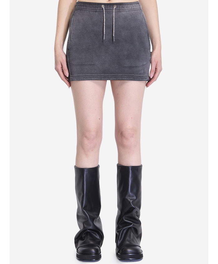 ALEXANDER WANG - Mini skirt with crystals