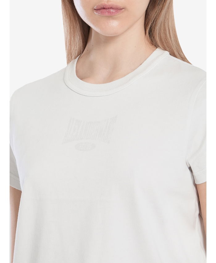 ALEXANDER WANG - Cropped t-shirt with logo