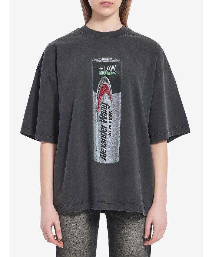 ALEXANDER WANG - Battery print t-shirt