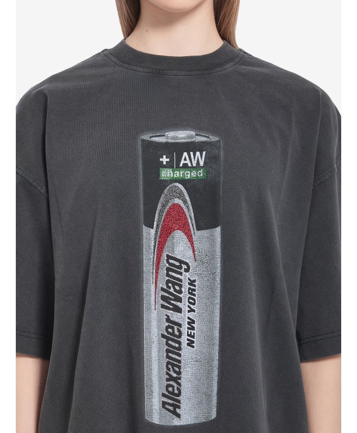 ALEXANDER WANG - Battery print t-shirt