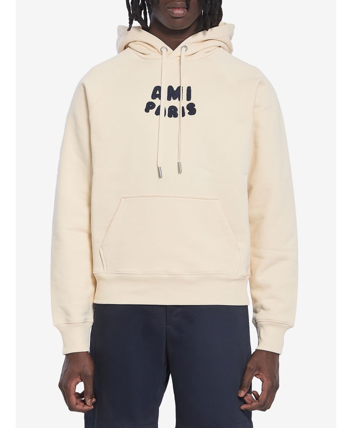 AMI PARIS - Ami Paris patch hoodie