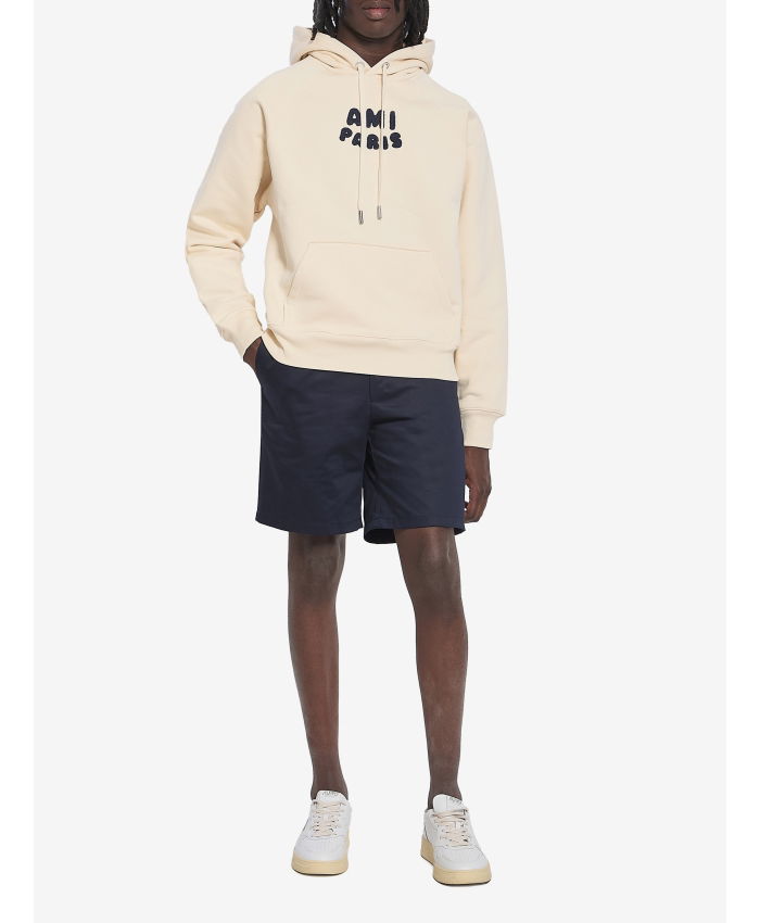 AMI PARIS - Ami Paris patch hoodie