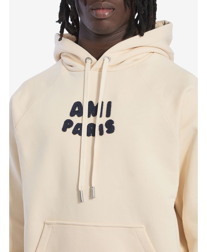 AMI PARIS - Ami Paris patch hoodie