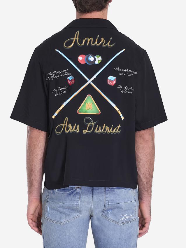 AMIRI - Amiri Pool Cue Bowling shirt