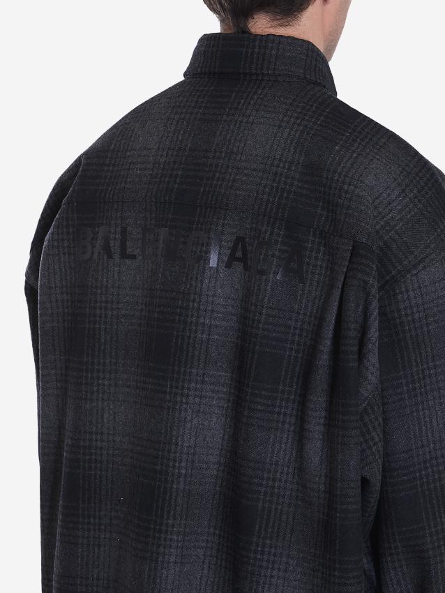 BALENCIAGA - Camicia a quadri