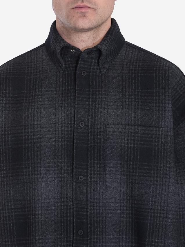 BALENCIAGA - Camicia a quadri