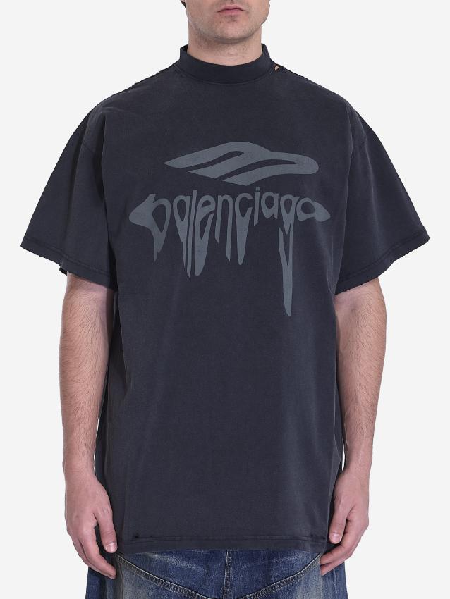 BALENCIAGA - 3B Liquified Oversize t-shirt