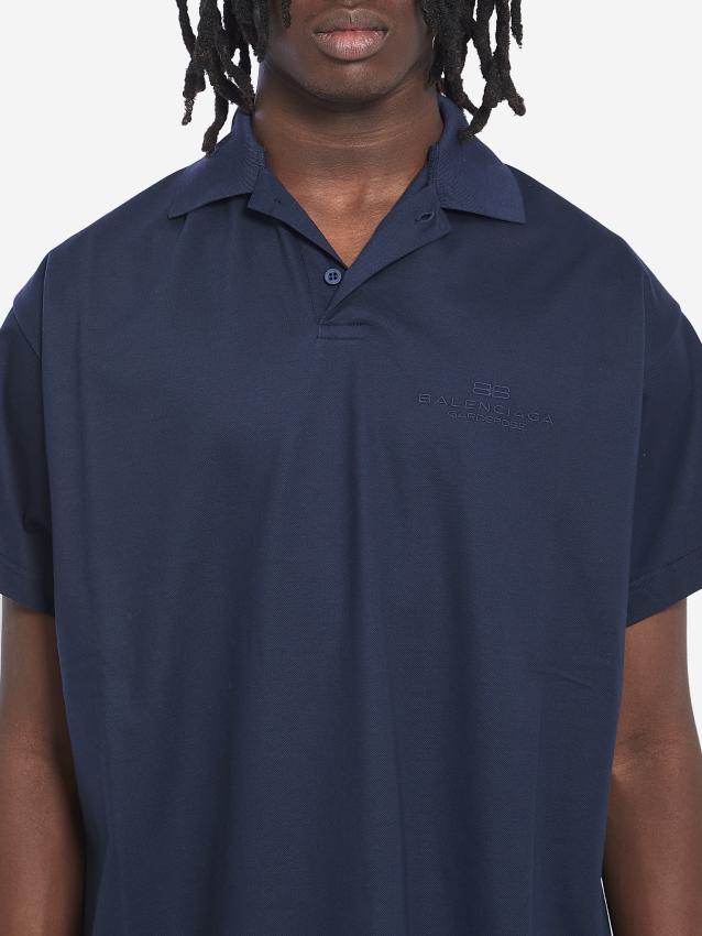 BALENCIAGA - Intertwined polo shirt