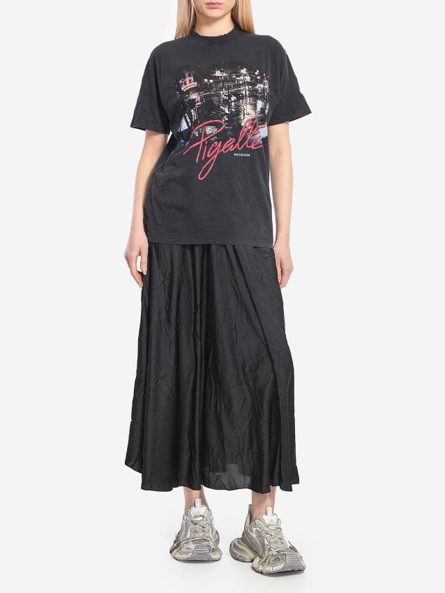 BALENCIAGA - Asymmetrical midi skirt