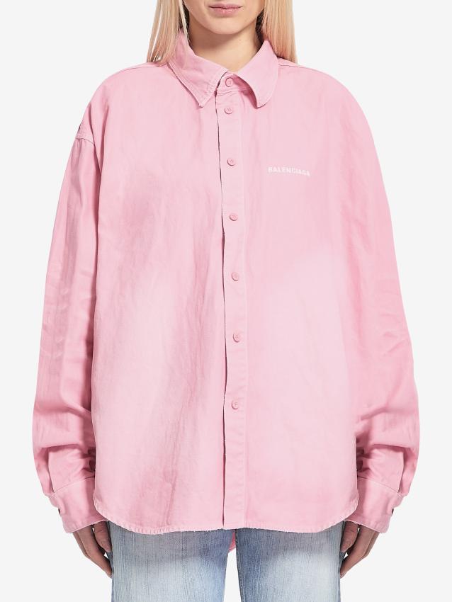 BALENCIAGA - Denim overshirt