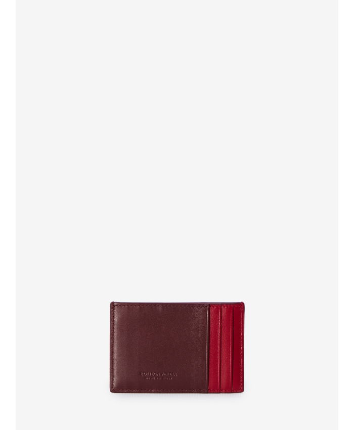 BOTTEGA VENETA - Leather cardholder