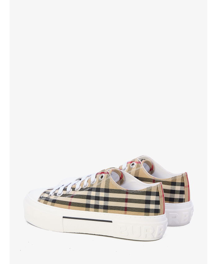 BURBERRY - Low Top Check sneakers