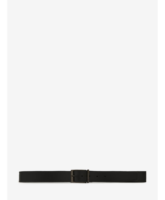 BURBERRY - Check reversible belt