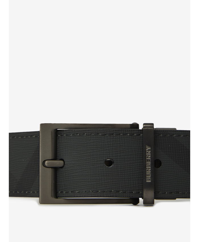 BURBERRY - Check reversible belt