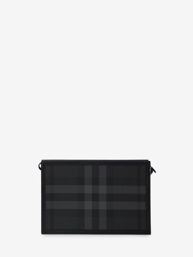 BURBERRY - Check pouch