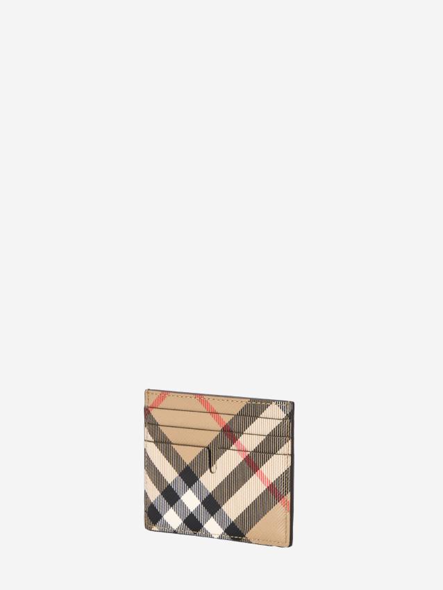 BURBERRY - Check card case