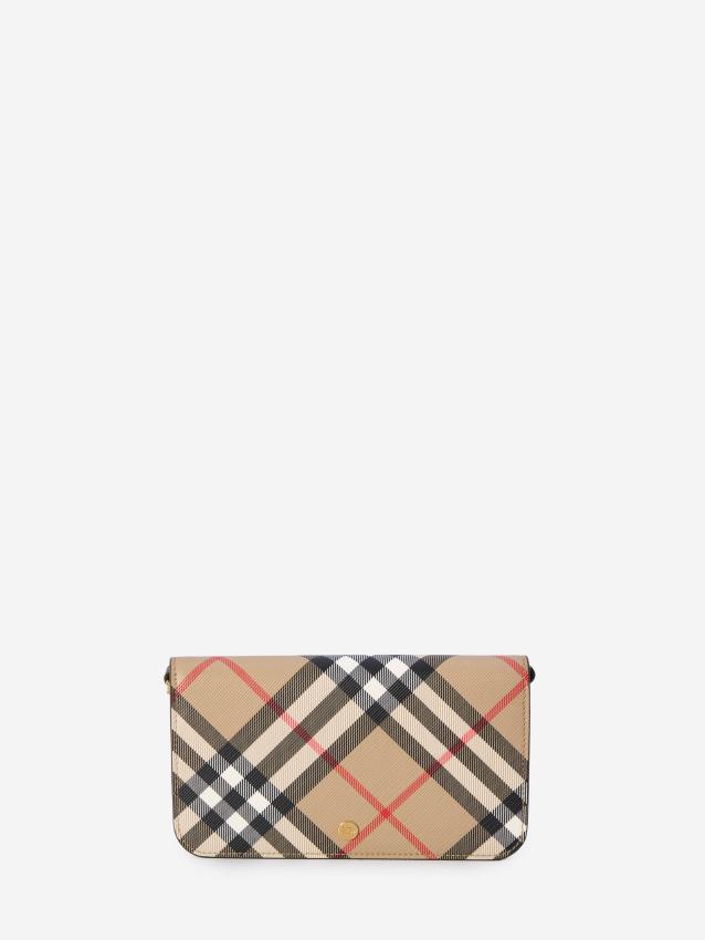 BURBERRY - Check pochette