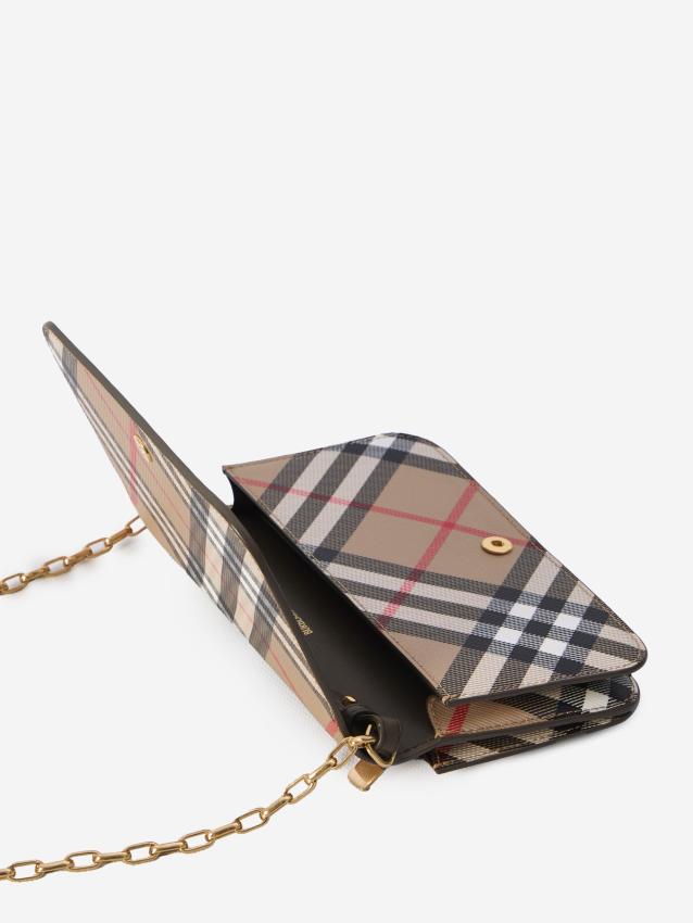 BURBERRY - Check pochette