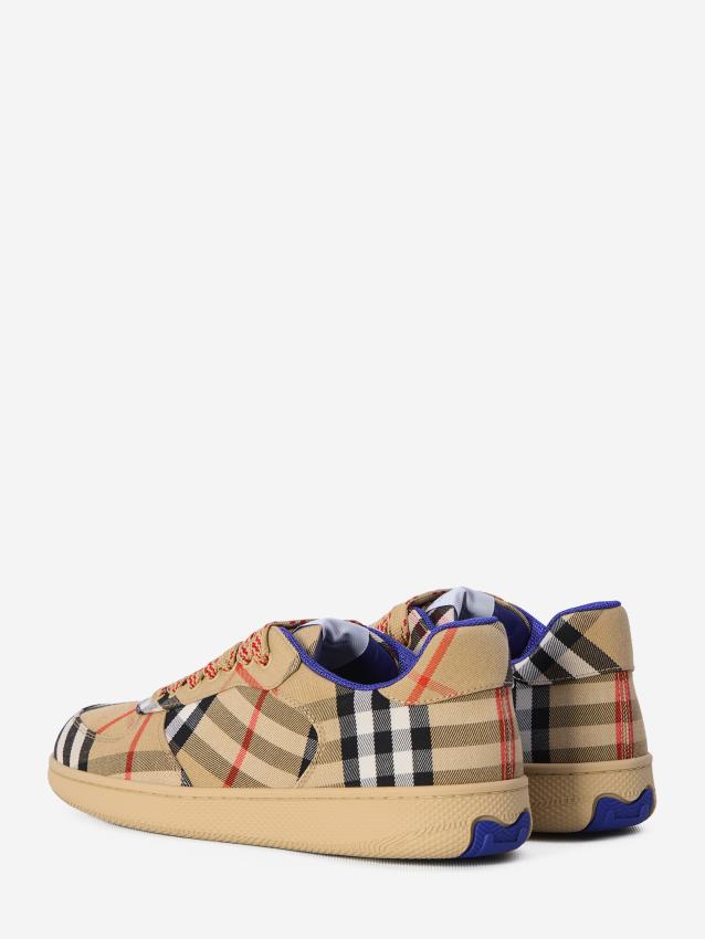 BURBERRY - Terrace Check sneakers